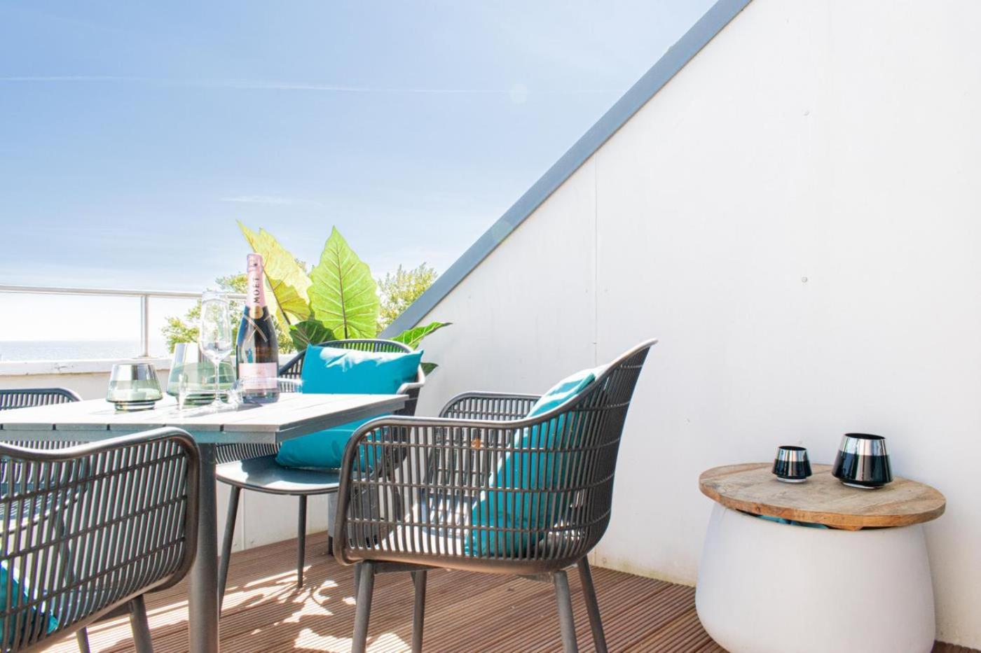 View 99 - Ferienwohnung In Scharbeutz Mit Exklusivem Ostseeblick 외부 사진