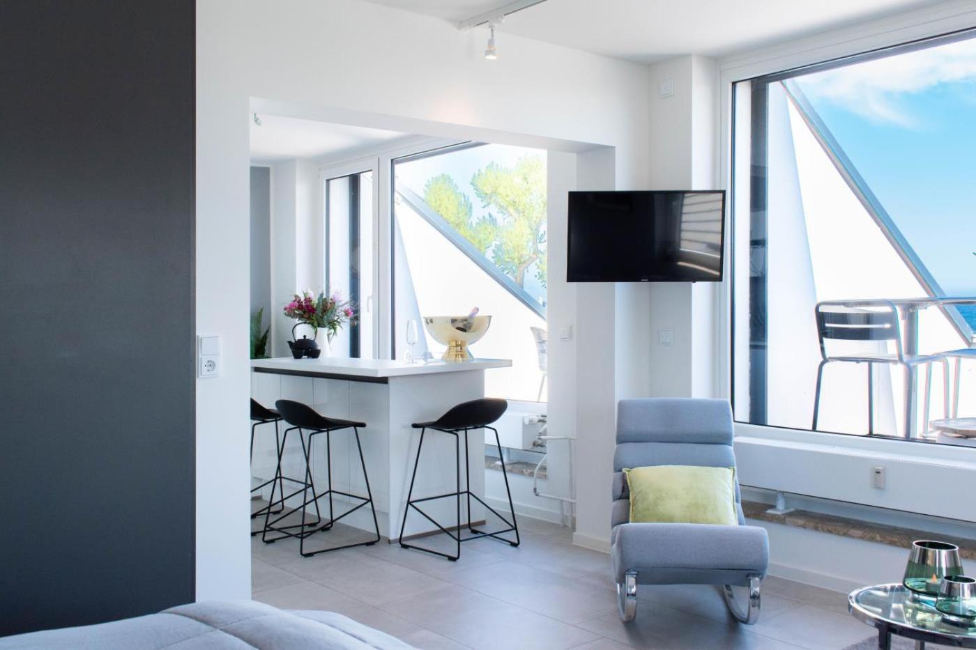 View 99 - Ferienwohnung In Scharbeutz Mit Exklusivem Ostseeblick 외부 사진